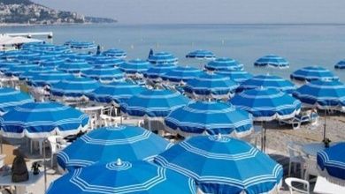 Strand in Nizza
