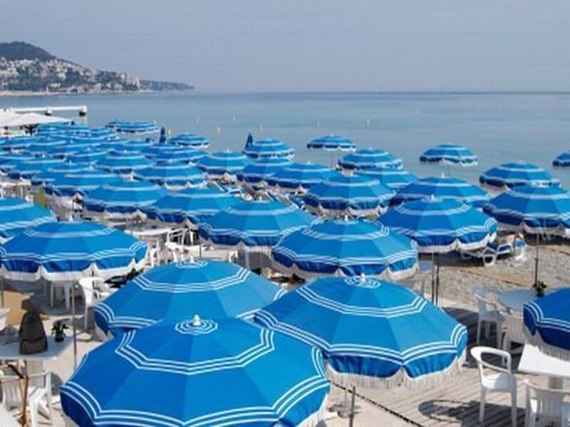 Strand in Nizza 