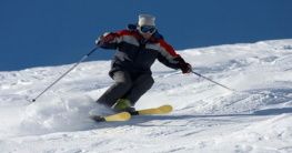 Skifahren in der Nähe von Nizza