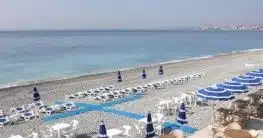 Strand in Nizza