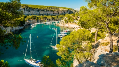 Segeln an der Cote d'Azur