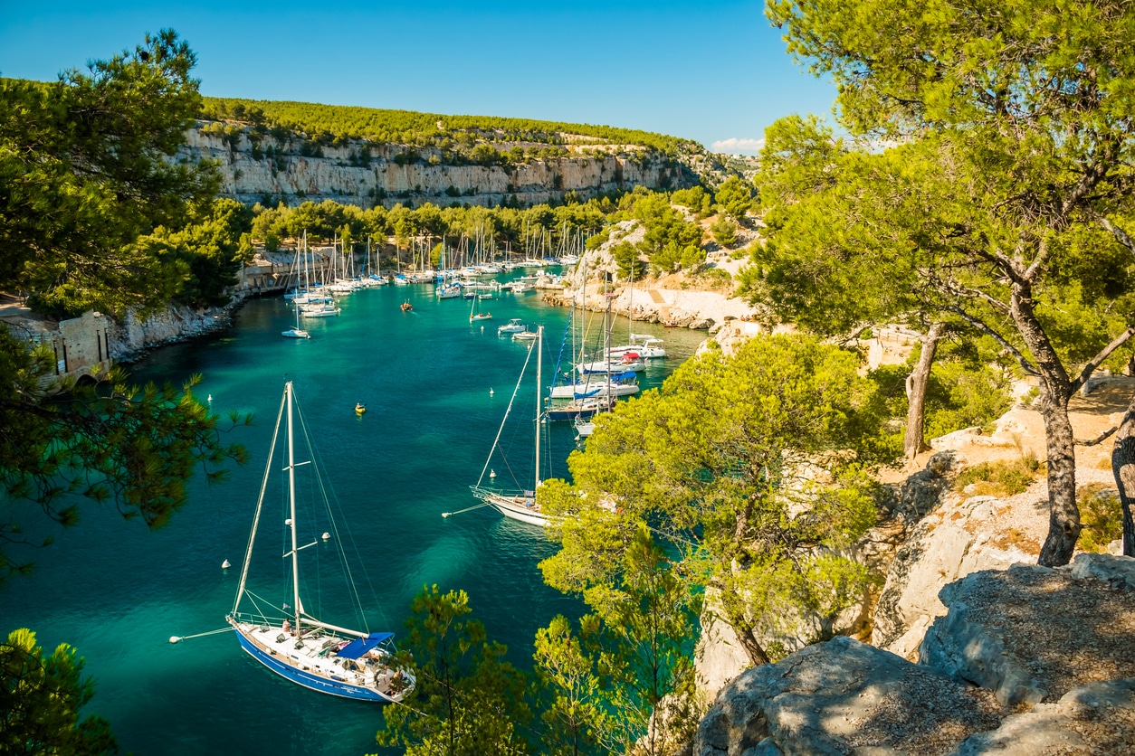 Segeln an der Cote d'Azur